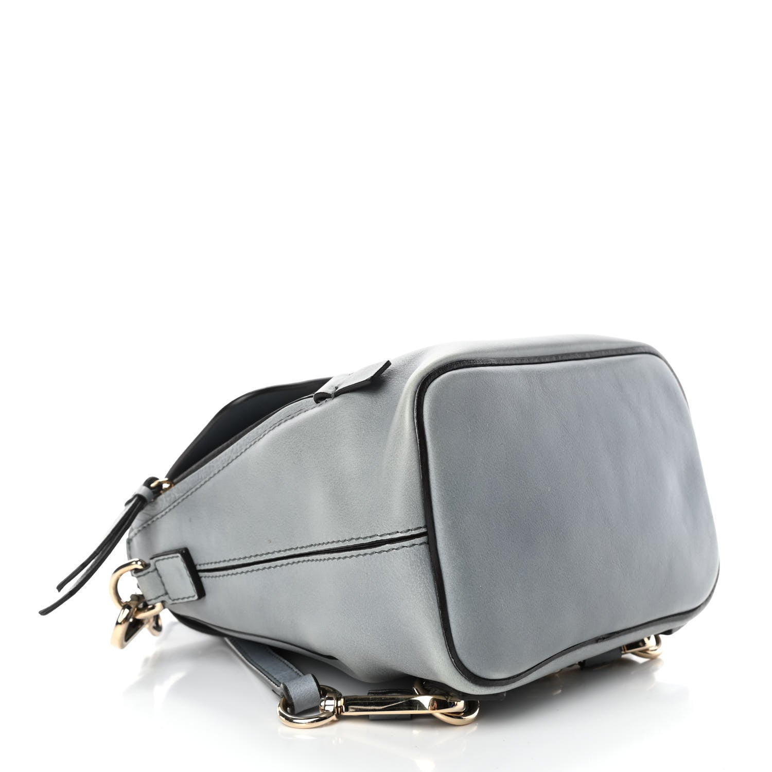 Chloe Suede Calfskin Mini Faye Backpack Cloudy Blue 3 of 4