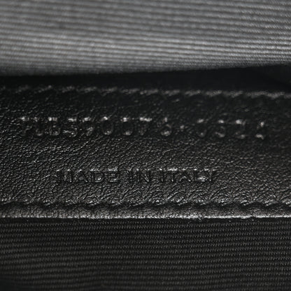 Saint Laurent Lambskin Monogram Belt Bag Black 7 of 10