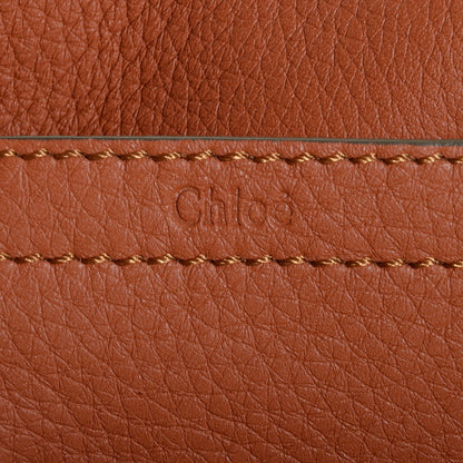 Chloe Calfskin Mini Marcie Round Crossbody Bag Tan 7 of 8