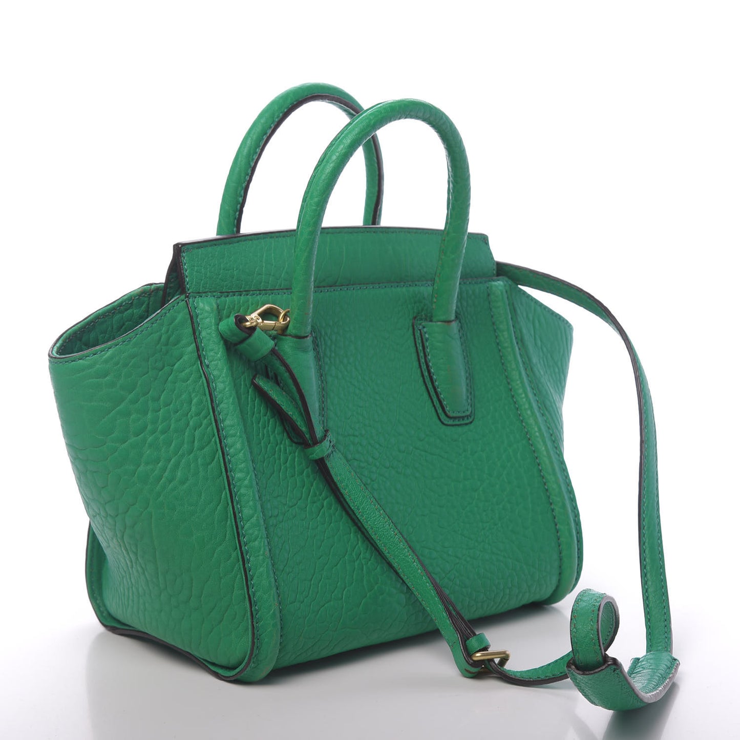Calfskin Small Kathy Tote Green