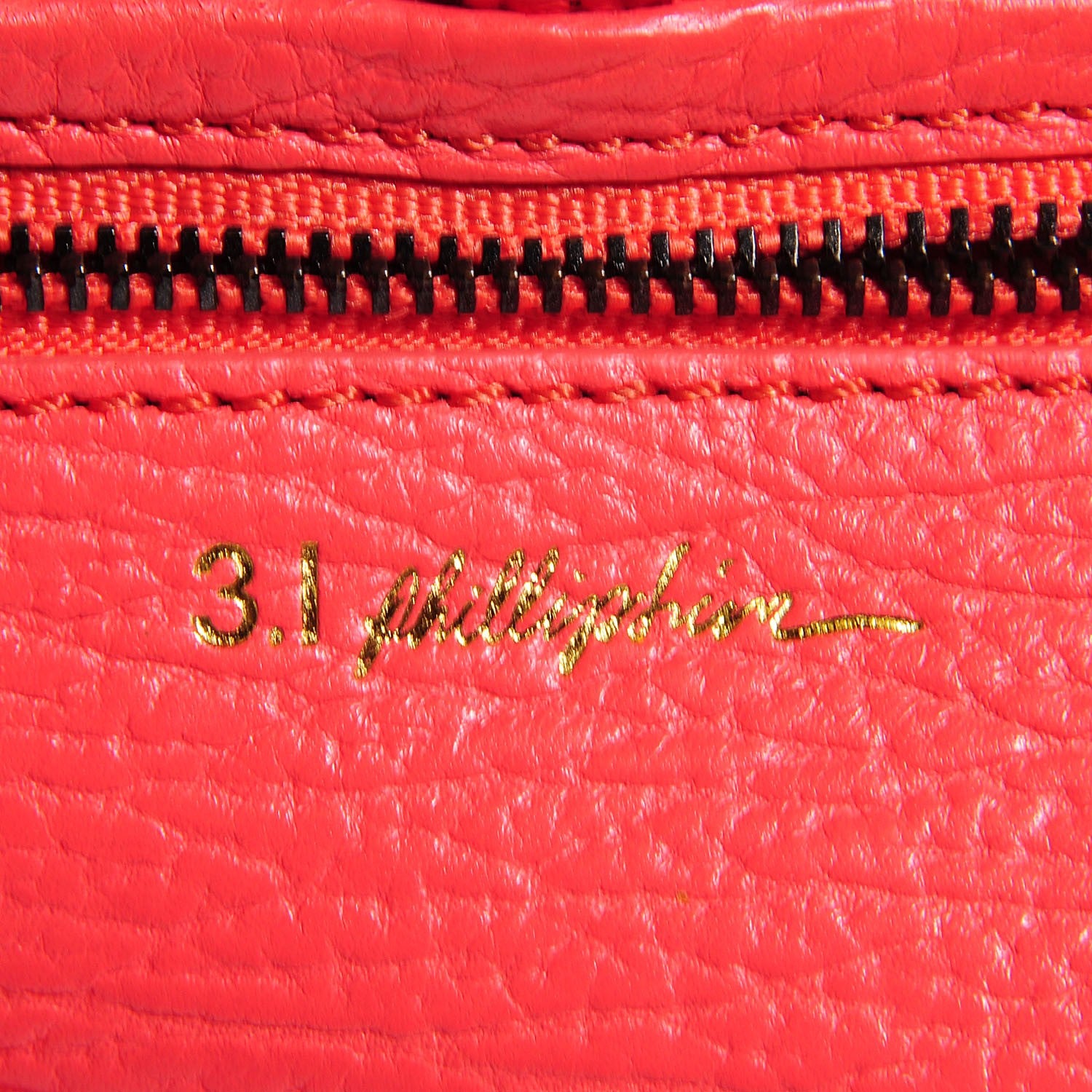 3.1 Phillip Lim 3.1 Textured Calfskin Mini Pashli Satchel Coral 6 of 11