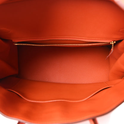 Hermes Togo Birkin 35 Orange 5 of 10