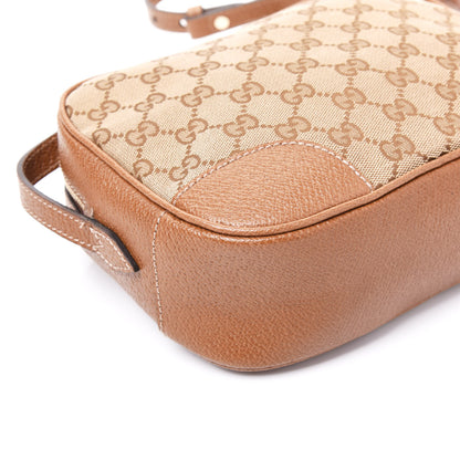 Gucci Monogram Mini Bree Messenger Bag Beige Tabacco 7 of 12
