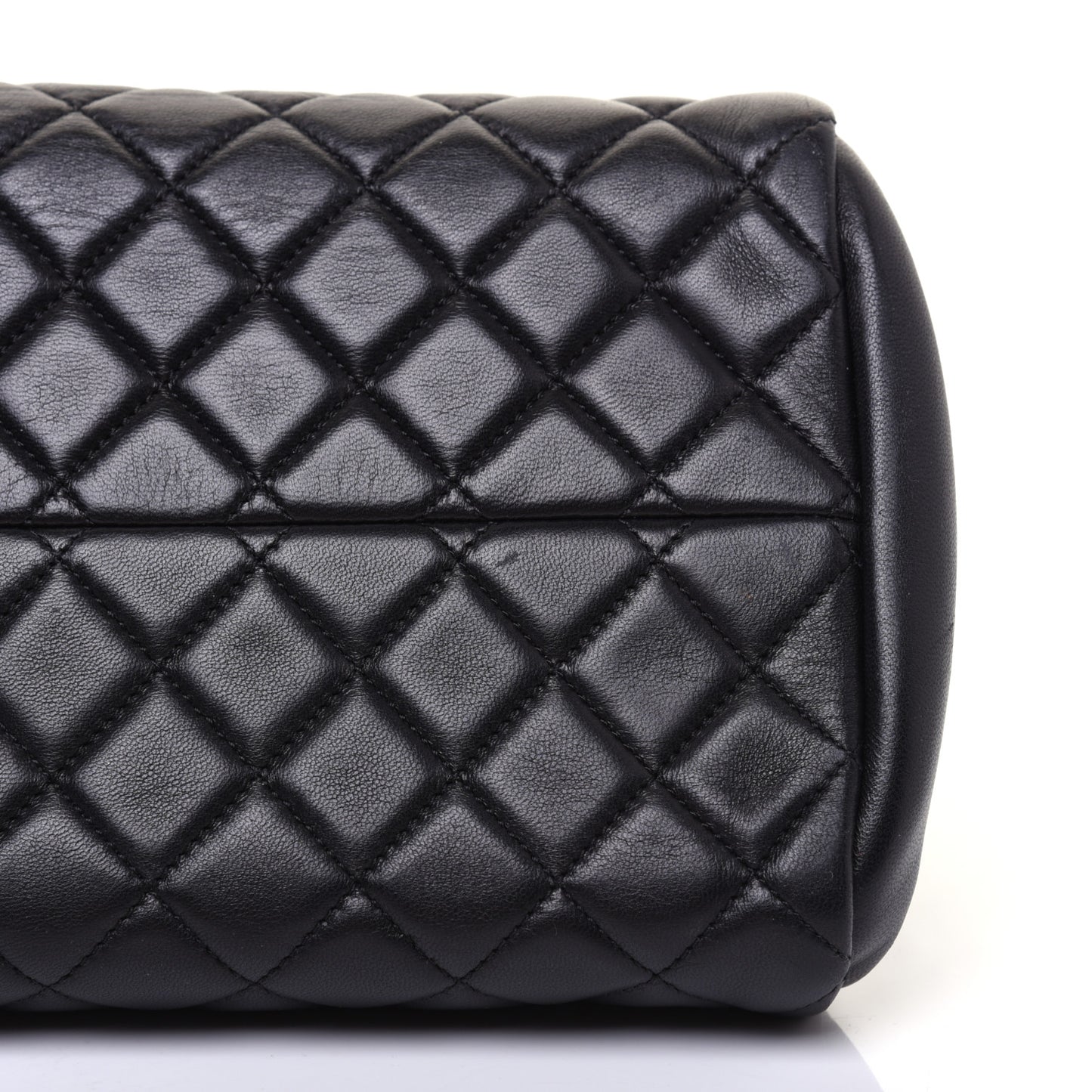 Lambskin Quilted Medium Just Mademoiselle Black