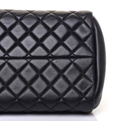 Chanel Lambskin Quilted Medium Just Mademoiselle Black 12 of 19