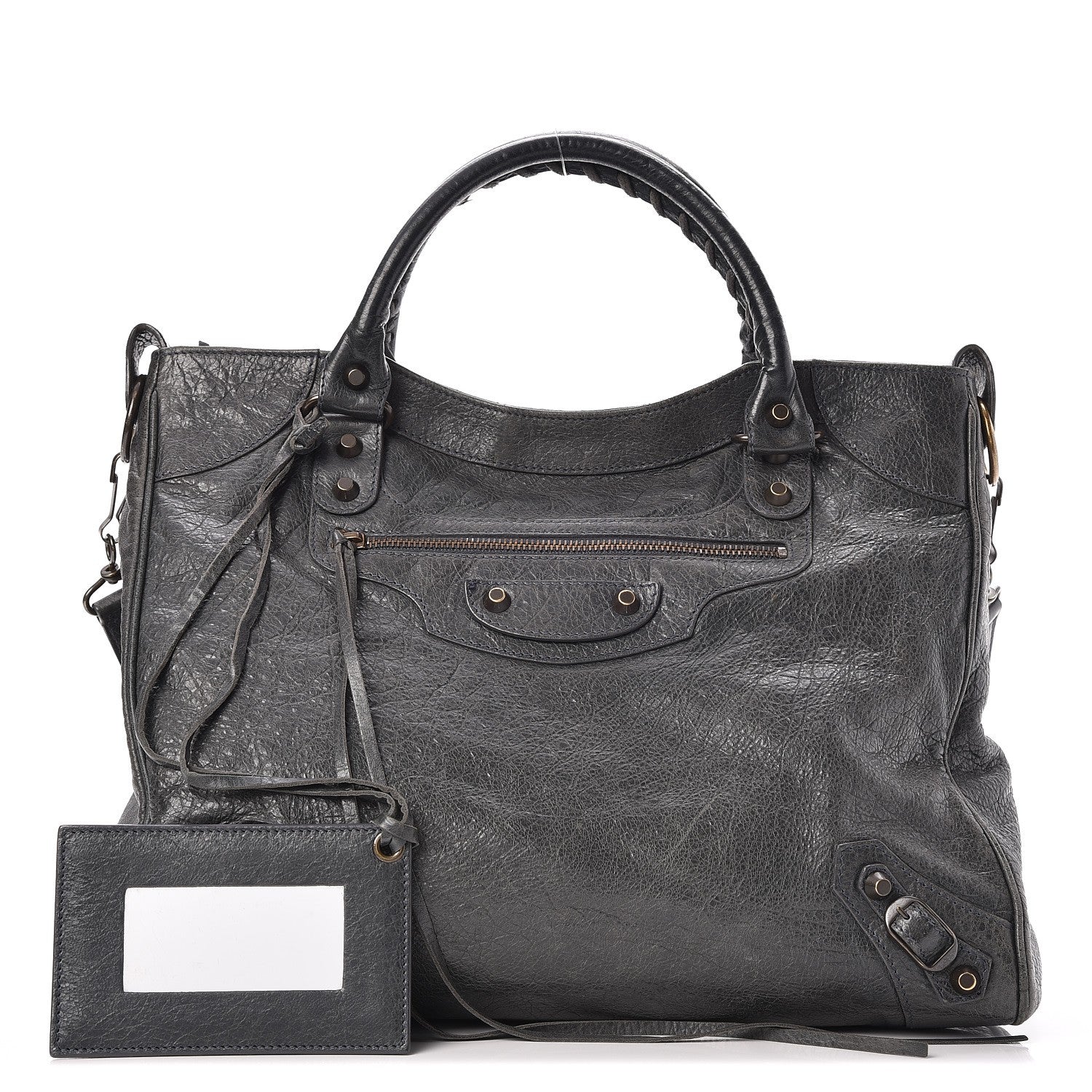 Balenciaga Agneau Classic Hardware Velo Anthracite 1 of 21