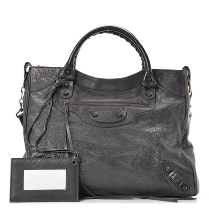 Balenciaga Agneau Classic Hardware Velo Anthracite 1 of 21