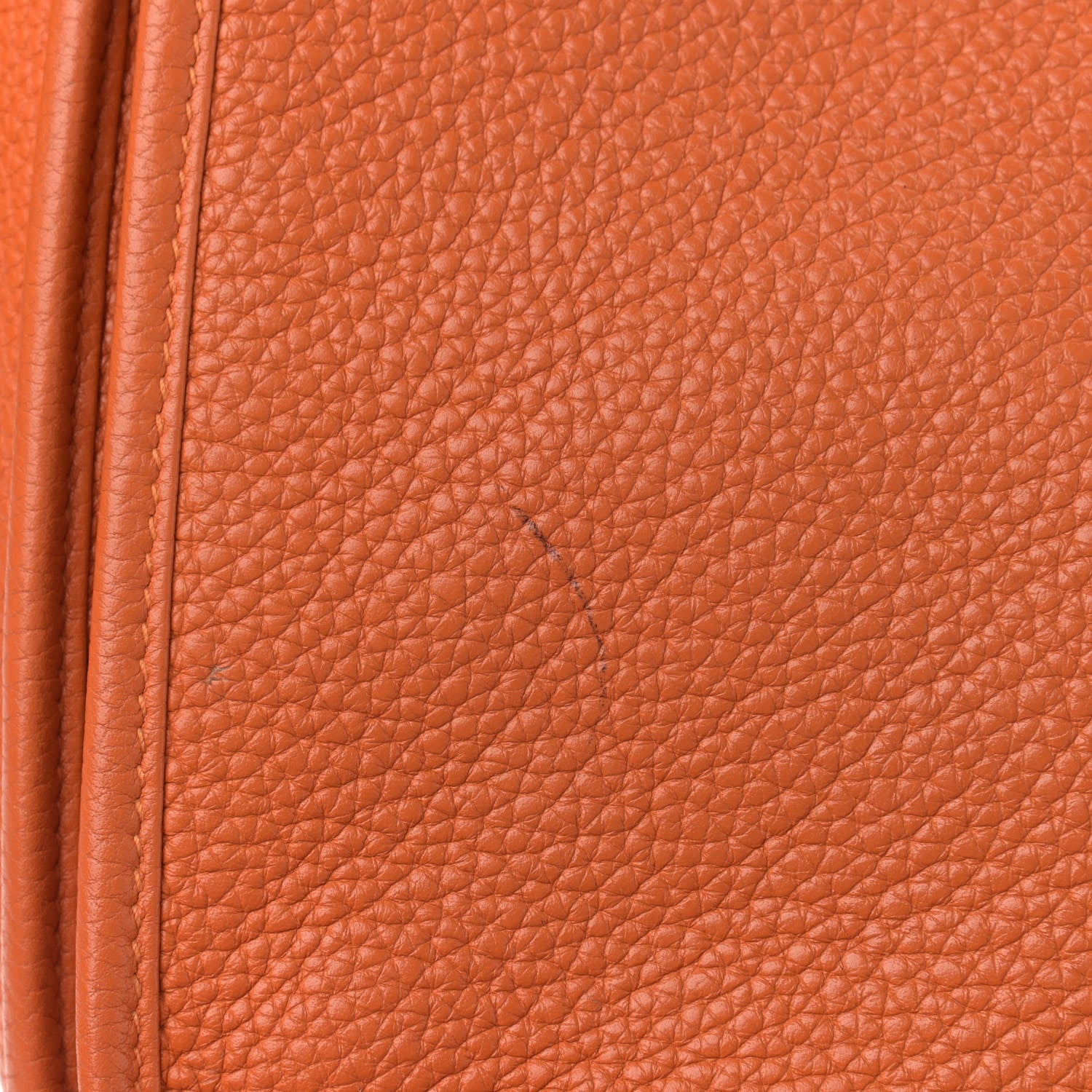 Hermes Taurillon Clemence Evelyne III PM Orange 11 of 19