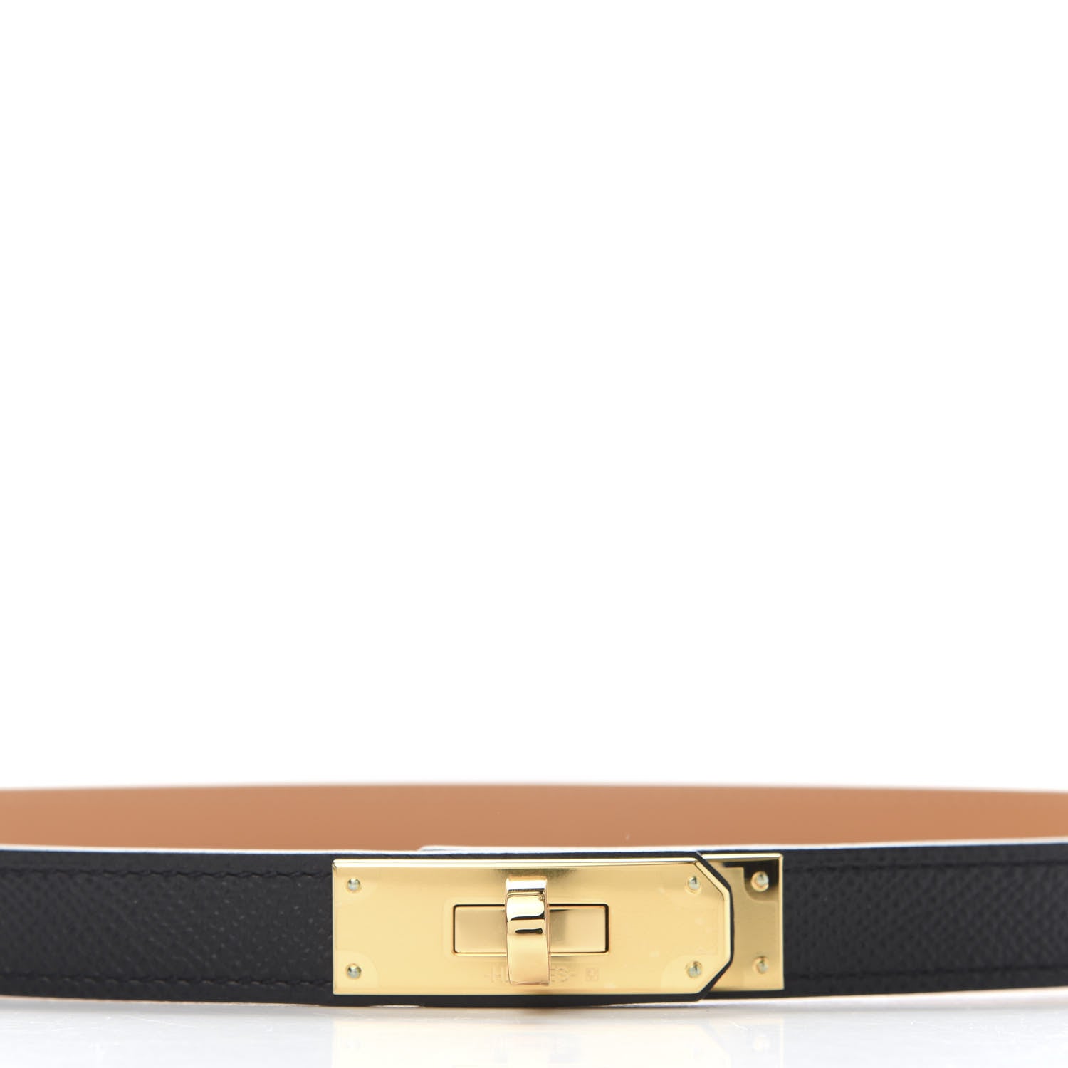 Hermes Epsom Kelly Belt Black 5 of 6