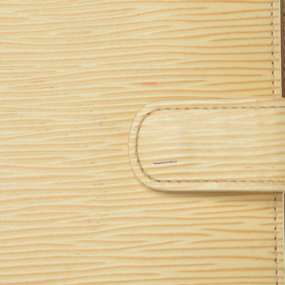 Louis Vuitton Epi Medium Ring Agenda Cover Vanilla 8 of 12