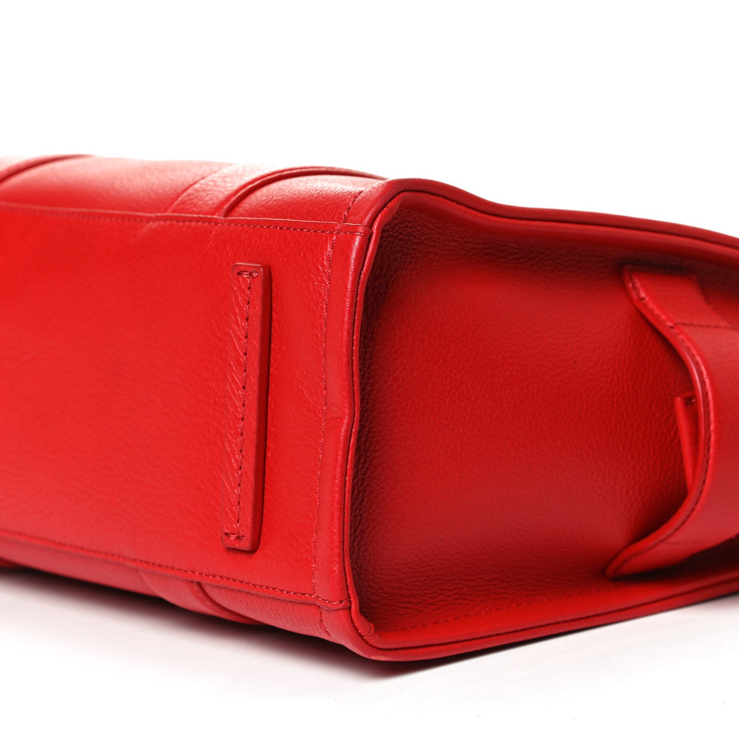 Grained Calfskin Medium The Tote Bag True Red