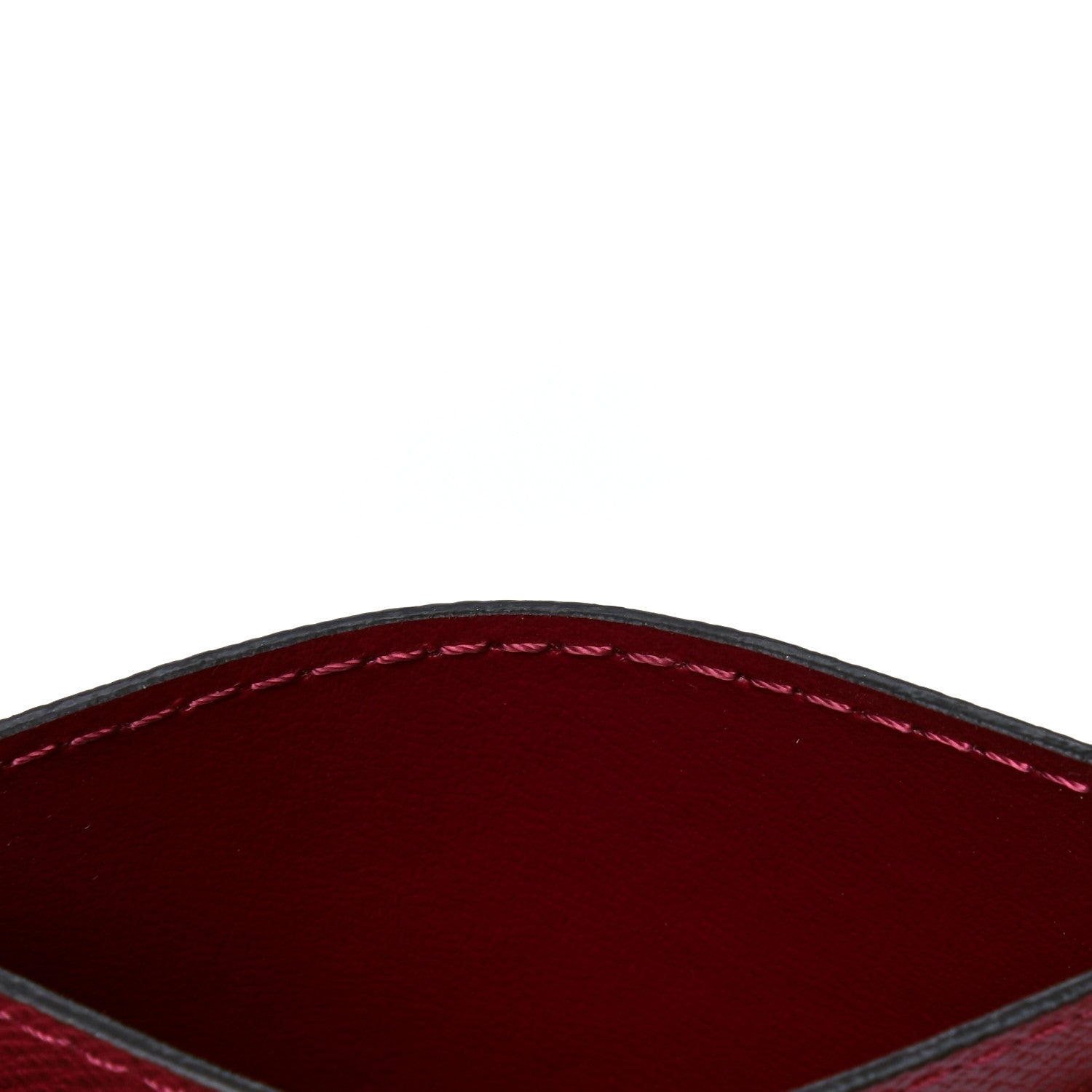 Louis Vuitton Calfskin Jeanne Wallet Card Holder Insert Fuchsia 8 of 8
