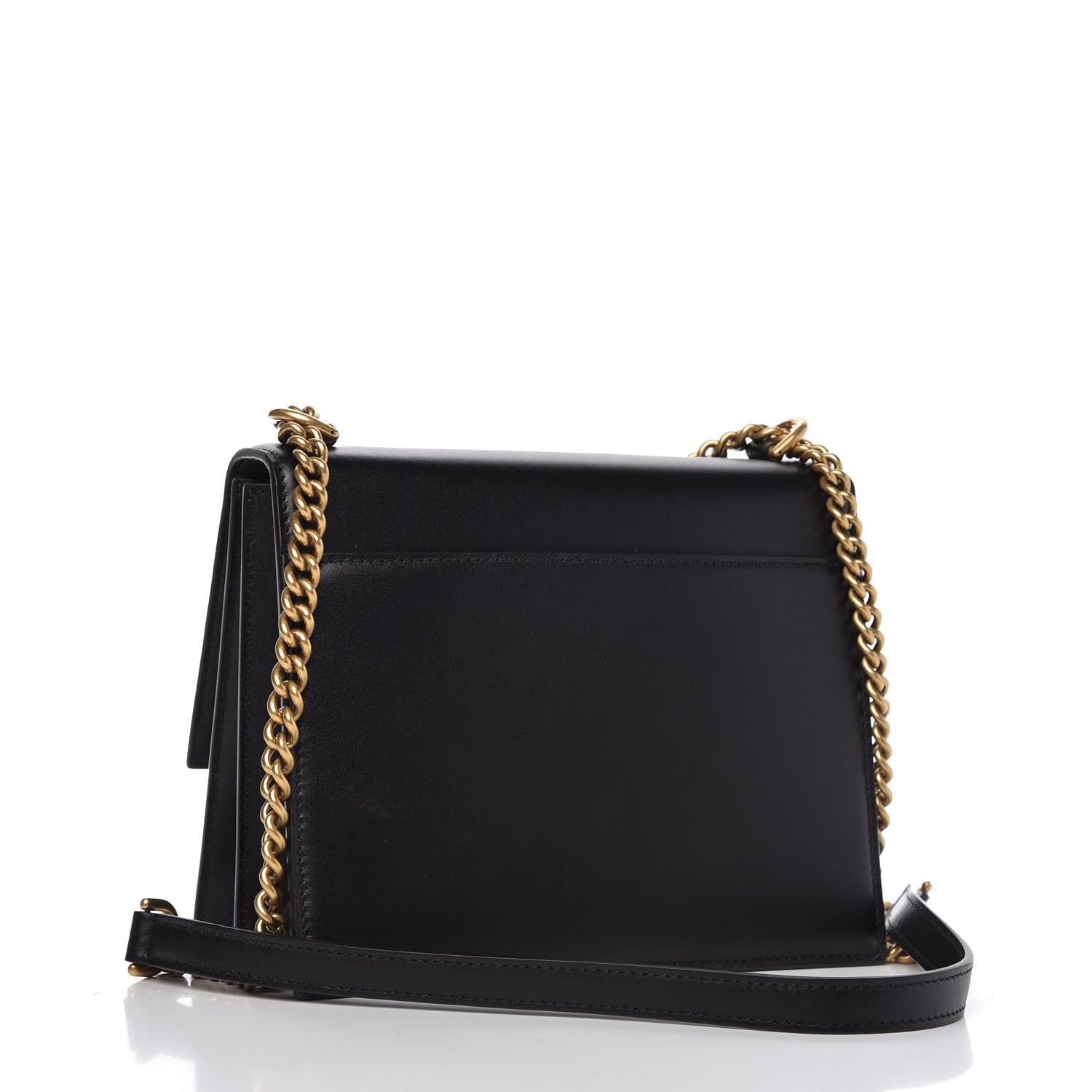 Balenciaga Box Calfskin S Sharp Chain Shoulder Bag Black 3 of 9