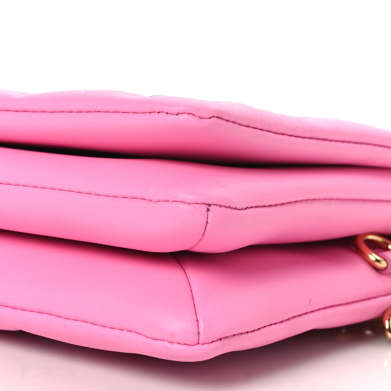Louis Vuitton Lambskin Embossed Monogram Vuittamins Pochette Coussin Rose Violet 8 of 9