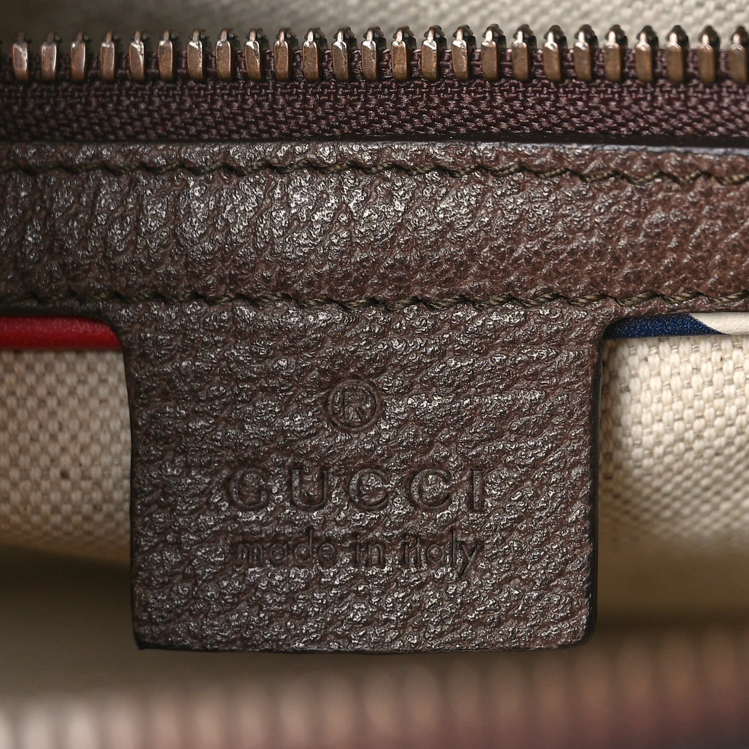 Gucci GG Supreme Monogram Courrier Crossbody Messenger Clutch 6 of 9