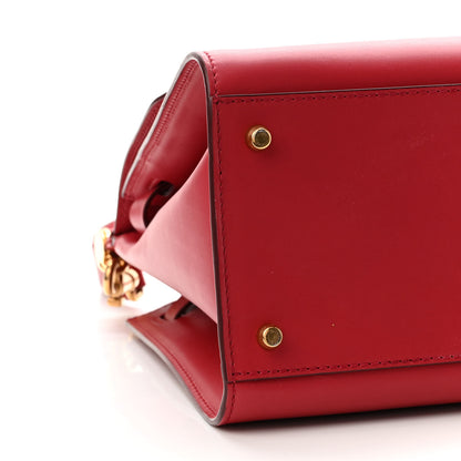 Dolce & Gabbana Vitello Morbido Large Sicily 58 Bag Red 8 of 10
