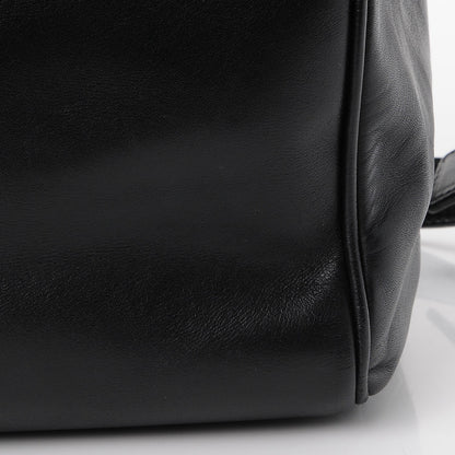 Saint Laurent Calfskin Classic Duffle 6 Black 9 of 11