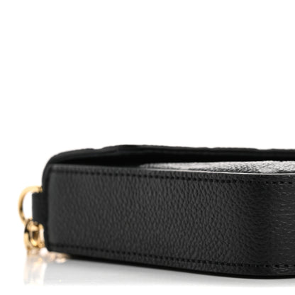 Louis Vuitton Empreinte Pochette Felicie Chain Wallet Black 9 of 14