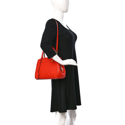 Louis Vuitton Empreinte Montaigne BB Apricot 2 of 19