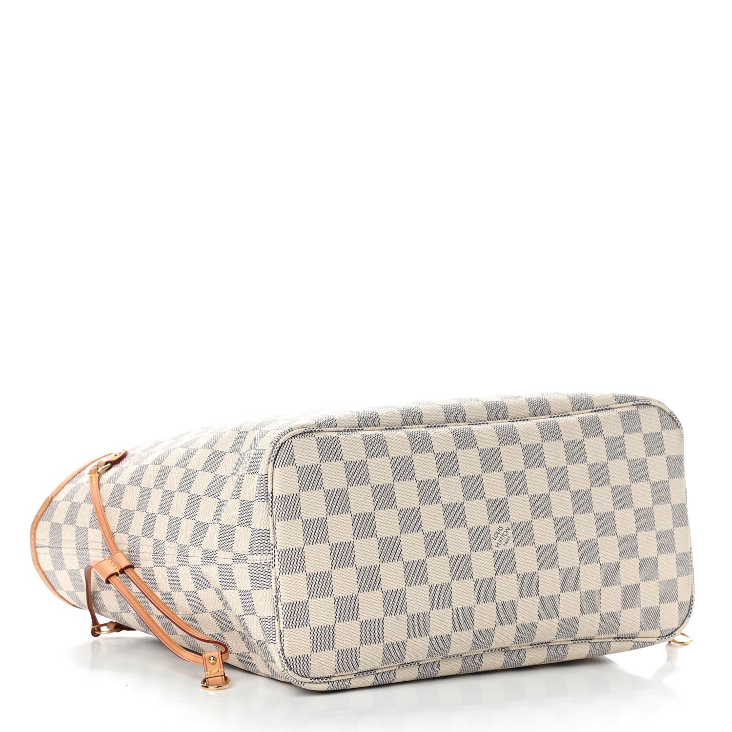 Louis Vuitton Damier Azur Neo Neverfull MM Rose Ballerine 4 of 7