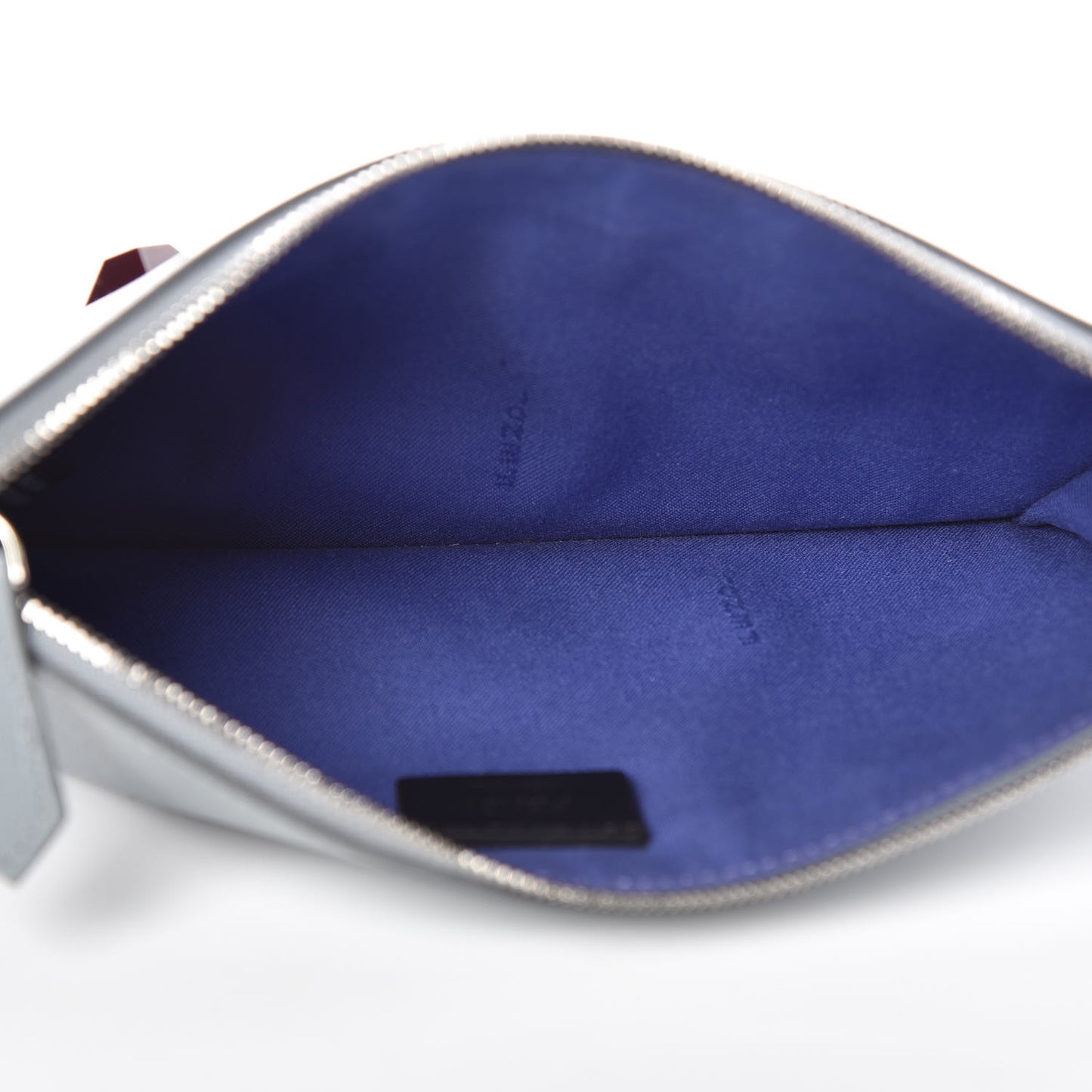 Vitello Elite Studded Hypnoteyes Zip Pouch Polvere Multicolor