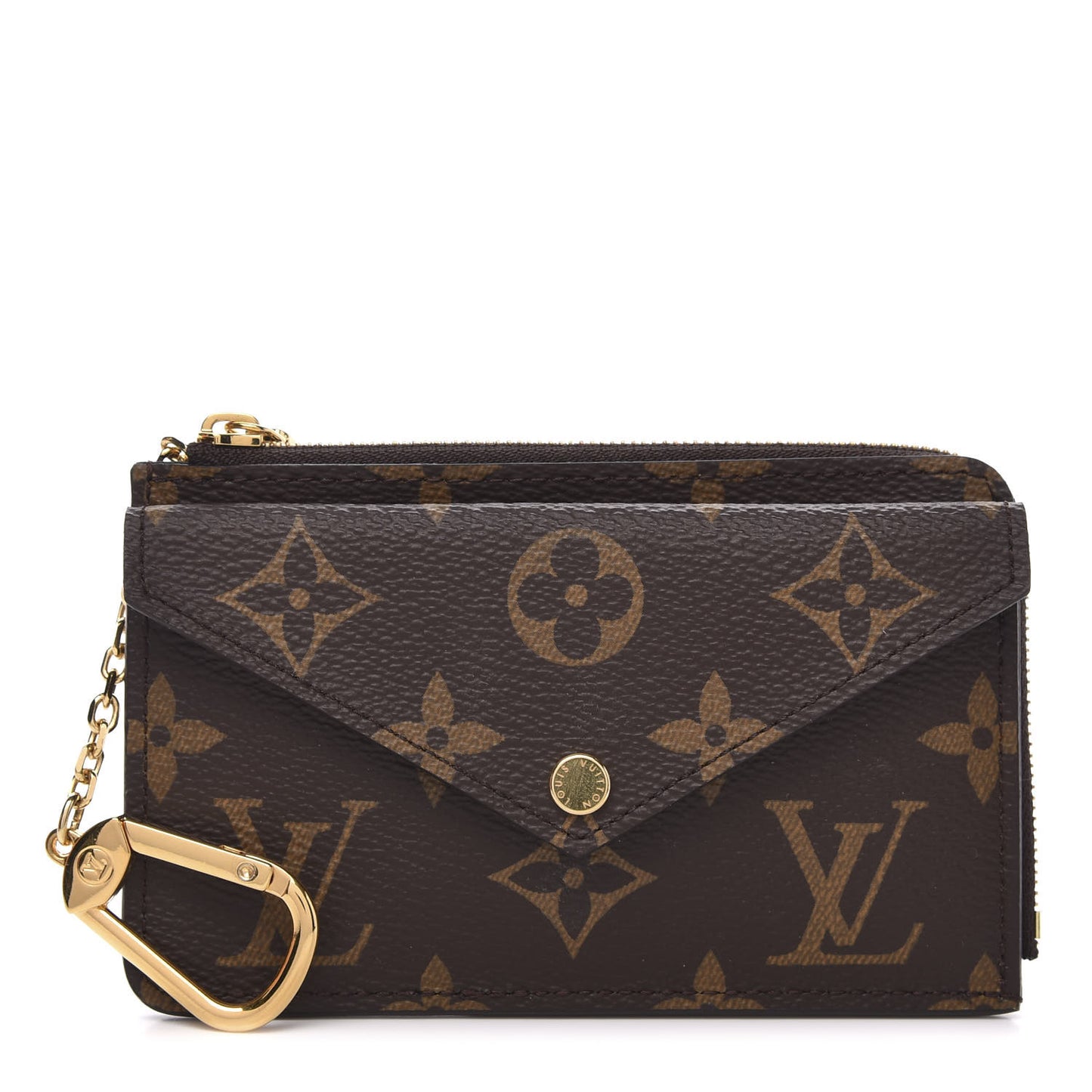 Monogram Recto Verso Card Holder Black