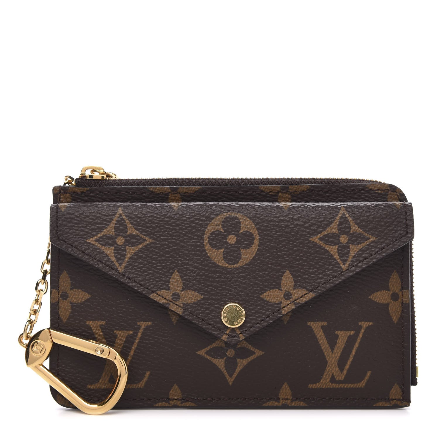 Louis Vuitton Monogram Recto Verso Card Holder Black 1 of 7