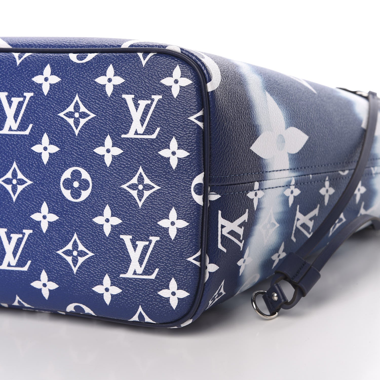 Louis Vuitton Monogram Escale Neverfull MM Blue 12 of 12