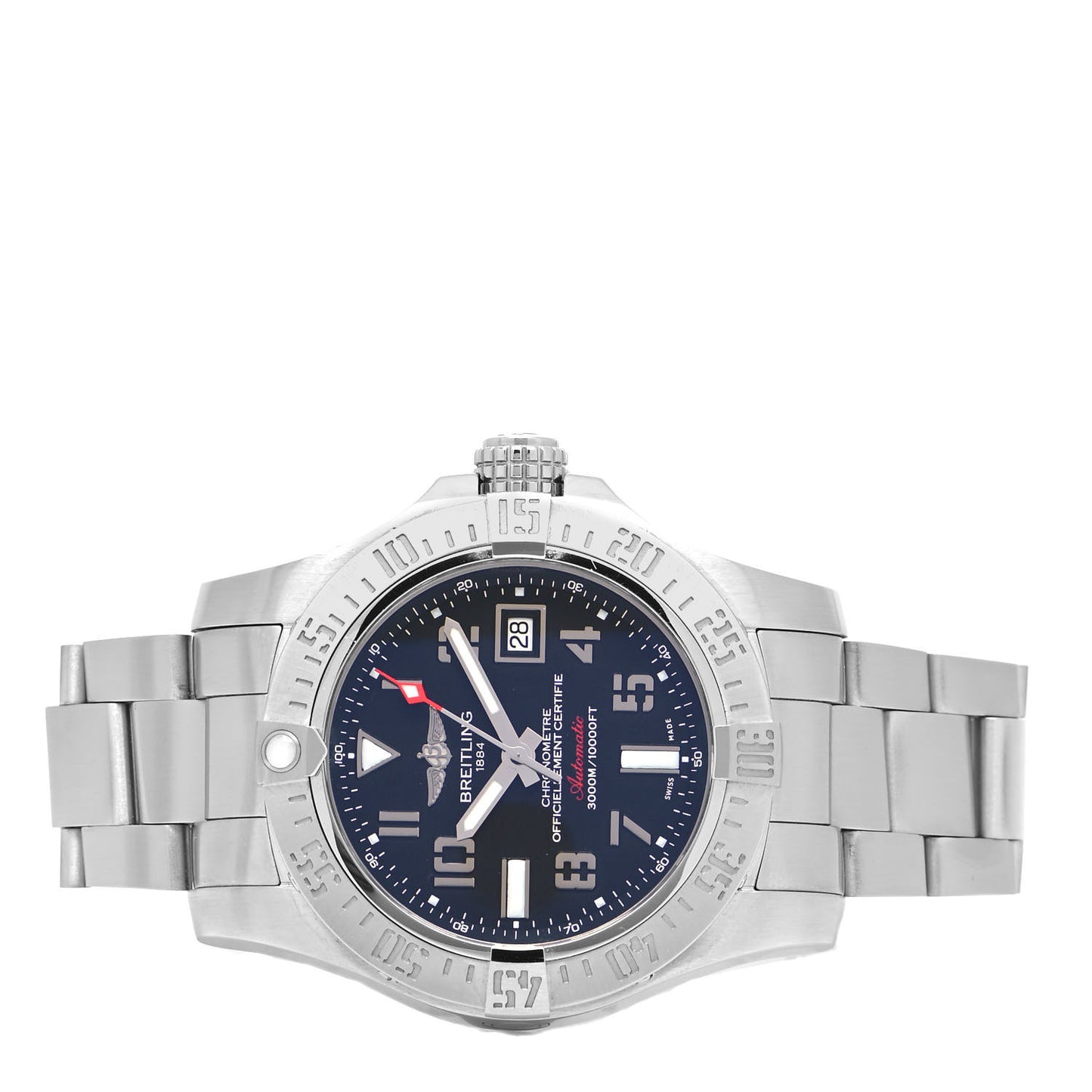 Stainless Steel 45mm Avenger Seawolf Automatic Watch Blue A17331