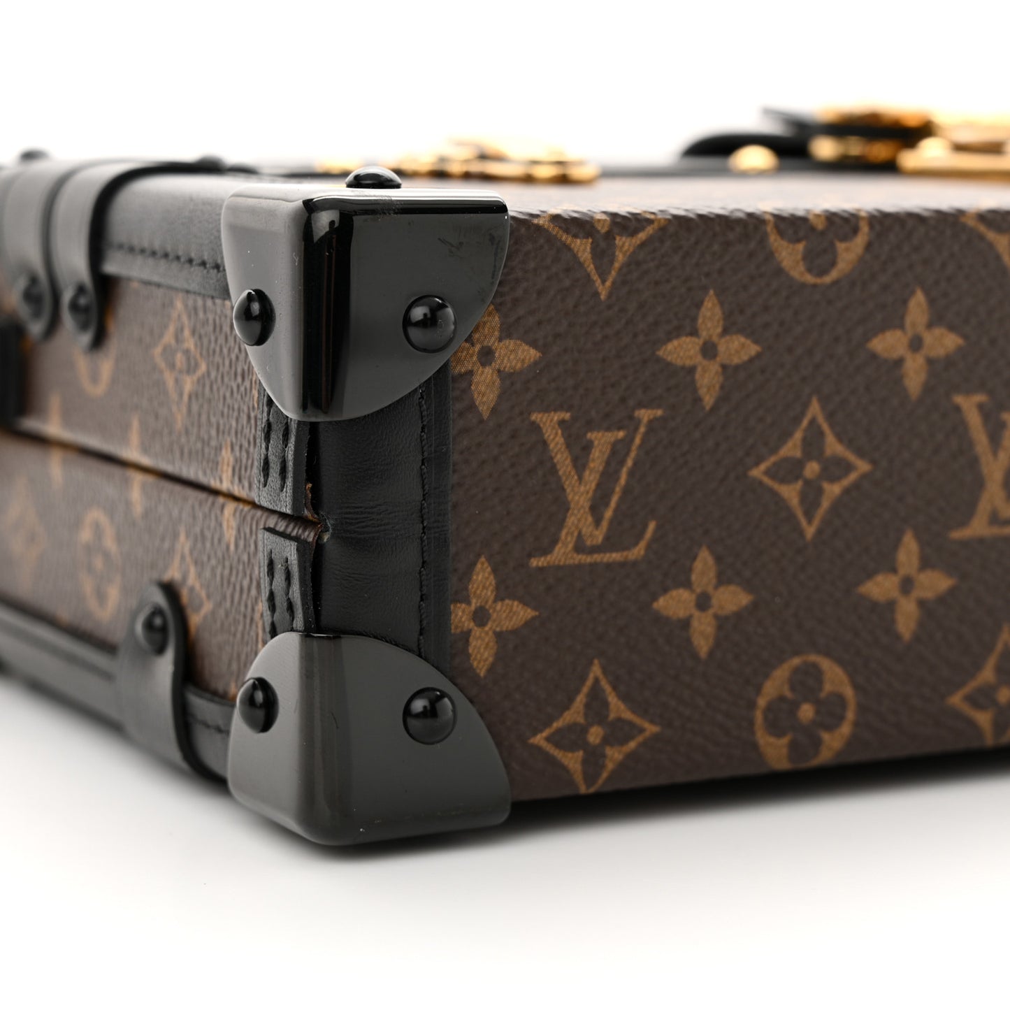 Monogram Petite Malle East West Black