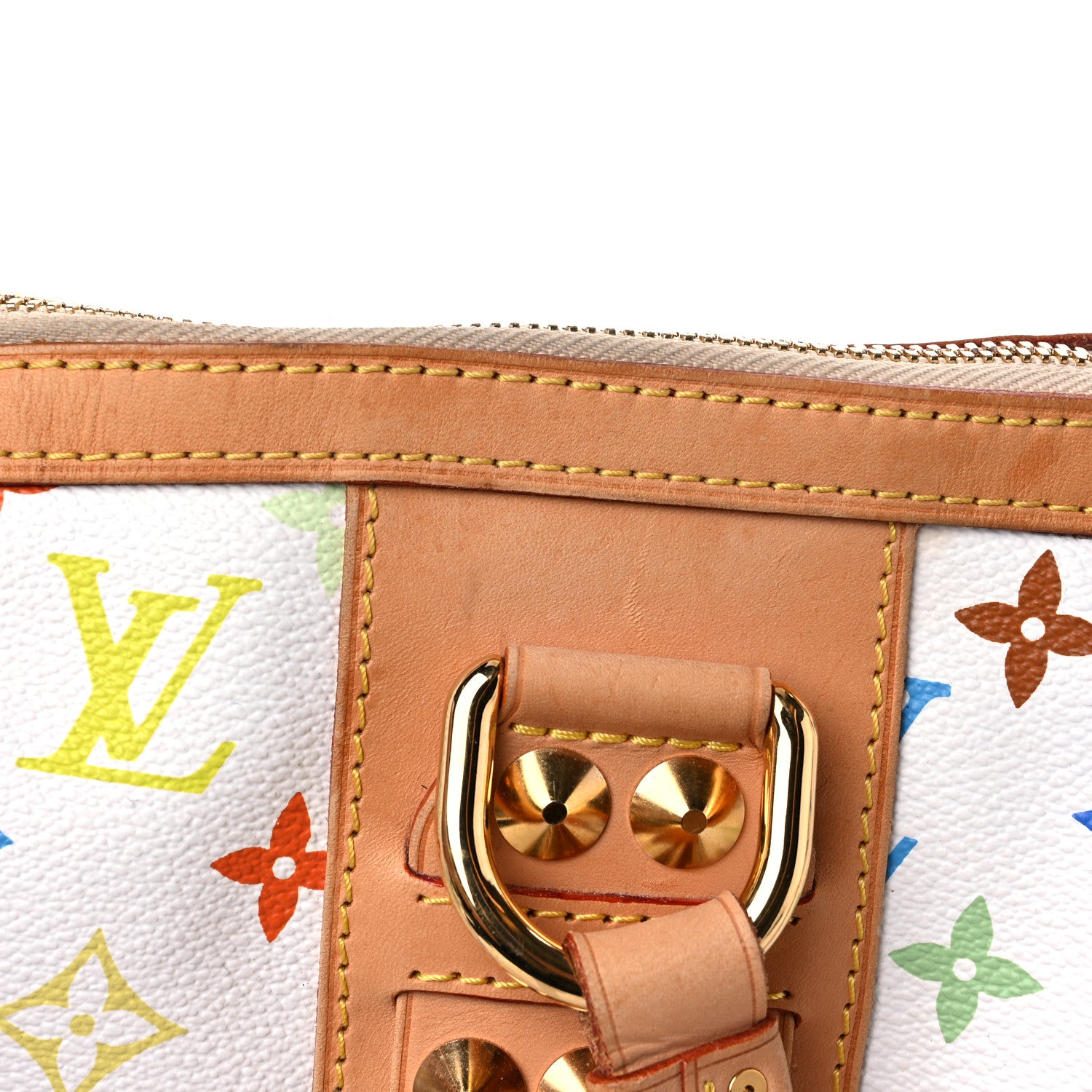 Louis Vuitton Monogram Multicolor Courtney GM White 15 of 27