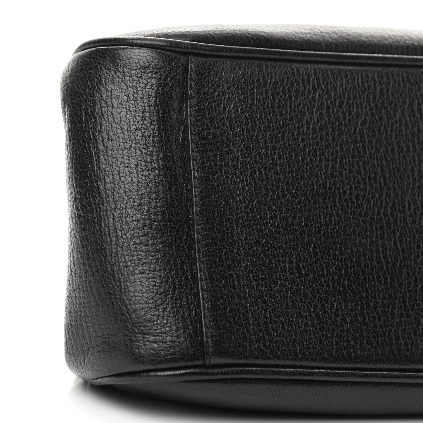 Goatskin Cerniera Doctor Bag Black