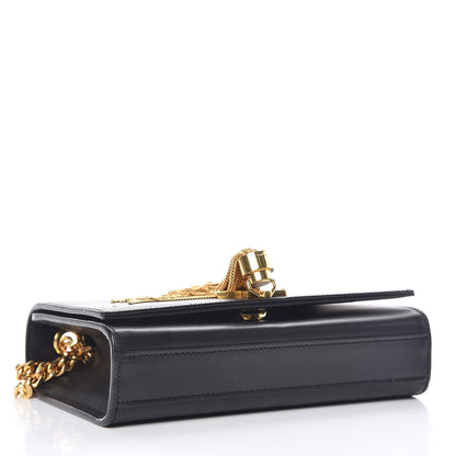 Saint Laurent Calfskin Small Classic Monogram Kate Tassel Satchel Black 4 of 10