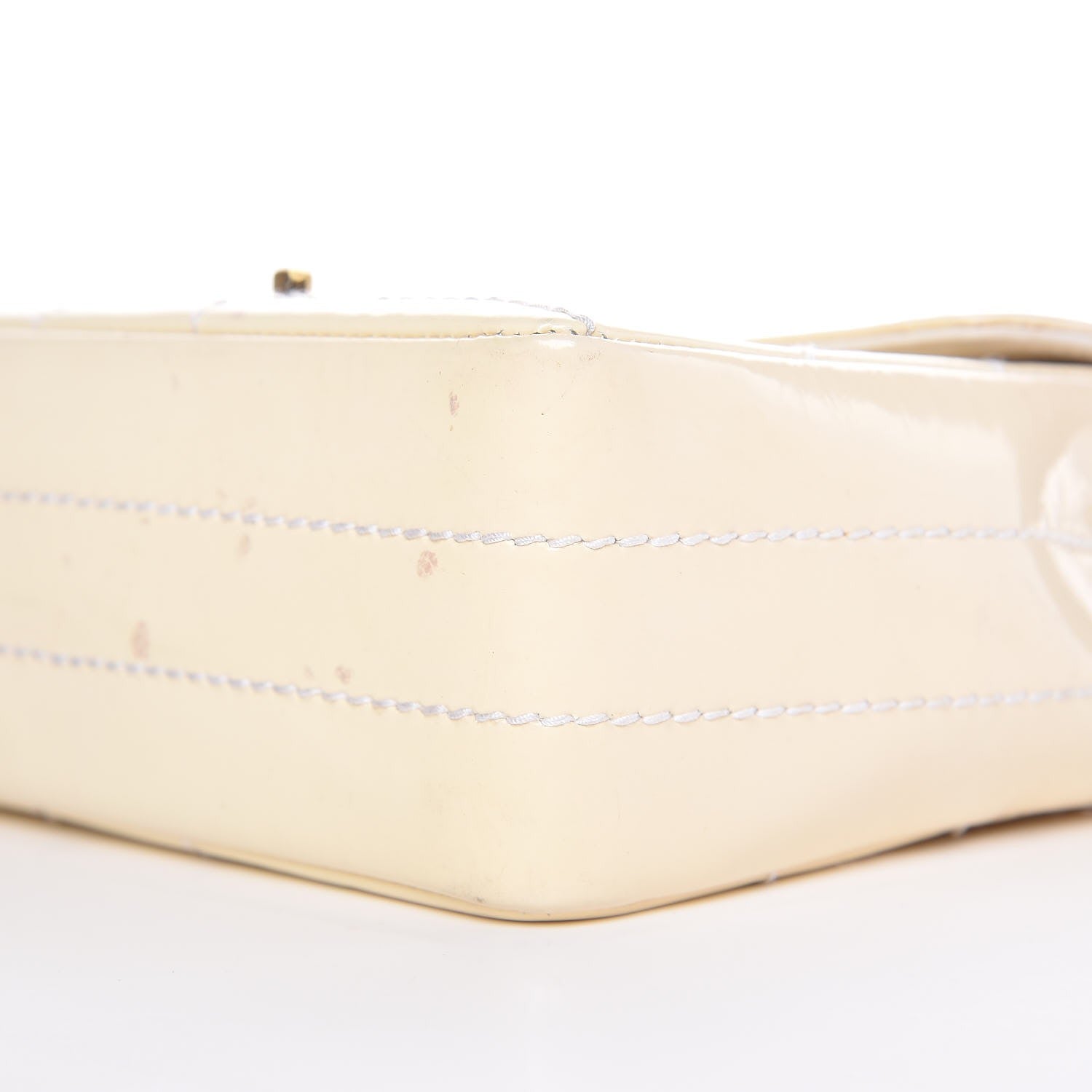 Chanel Patent Small Chocolate Bar Flap White 20 of 23