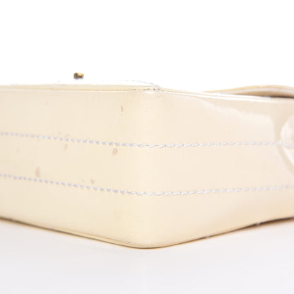 Chanel Patent Small Chocolate Bar Flap White 20 of 23