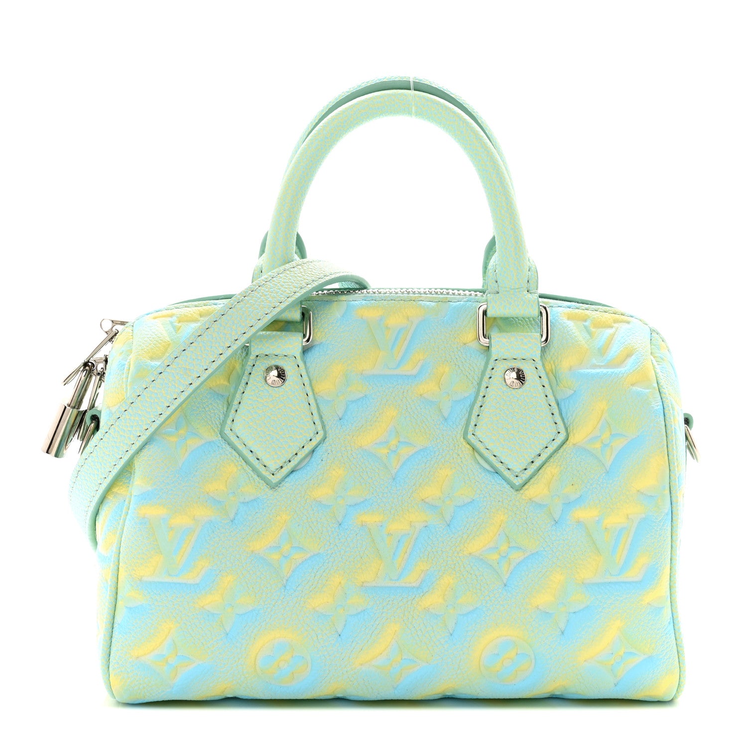 Louis Vuitton Empreinte Monogram Summer Stardust Speedy 20 Water Green 1 of 10