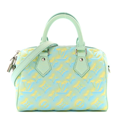 Louis Vuitton Empreinte Monogram Summer Stardust Speedy 20 Water Green 1 of 10