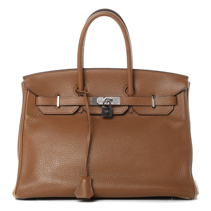 Hermes Togo Birkin 35 Alezan 1 of 47