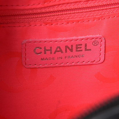 Chanel Calfskin Quilted Large Cambon Bowler Black 6 of 12