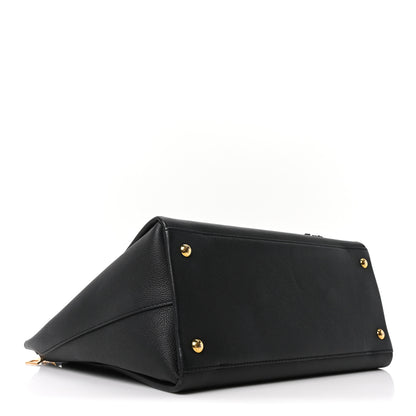 Louis Vuitton Calfskin Lockmeto Black 4 of 9