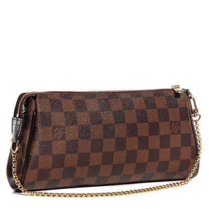 Louis Vuitton Damier Ebene Eva Clutch 2 of 7