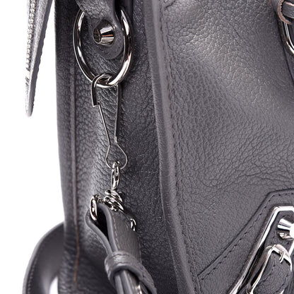 Balenciaga Chevre Silver Metallic Edge Hardware S City Gris Acier 14 of 15
