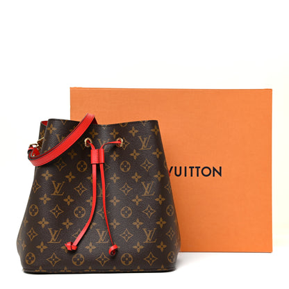 Louis Vuitton Monogram Neonoe MM Coquelicot 10 of 10
