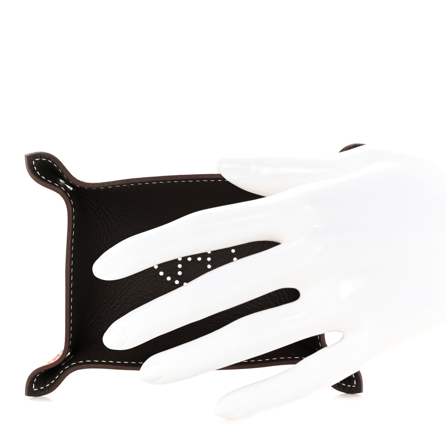Taurillon Clemence Mini Mises et Relances Change Tray Ebene Fauve