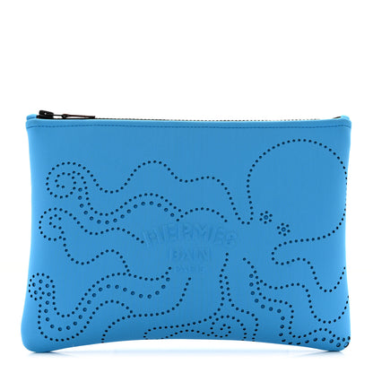 Hermes Neoprene Medium Neobain Poulpe Fiction Case Bleuet 1 of 7