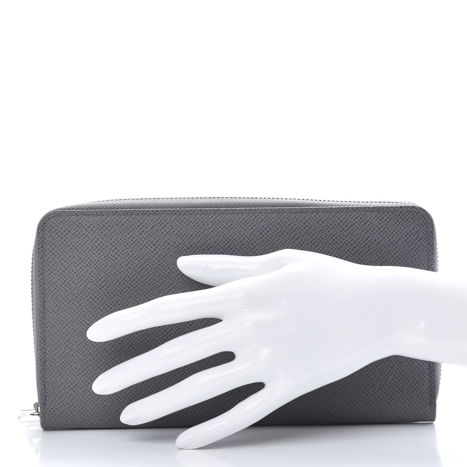 Louis Vuitton Taiga Zippy Organizer Wallet Glacier 2 of 7