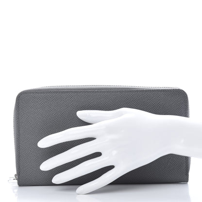Louis Vuitton Taiga Zippy Organizer Wallet Glacier 2 of 7