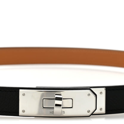 Hermes Epsom Kelly Belt Black 4 of 5