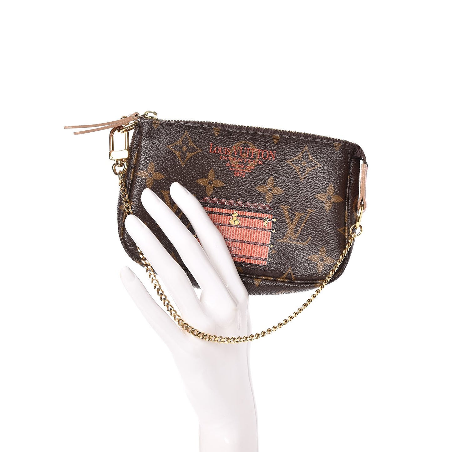 Monogram Trunks and Locks Mini Pochette Accessories