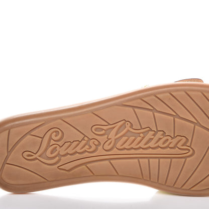 Louis Vuitton Patent Slide Sandal 37 Ivory 8 of 13